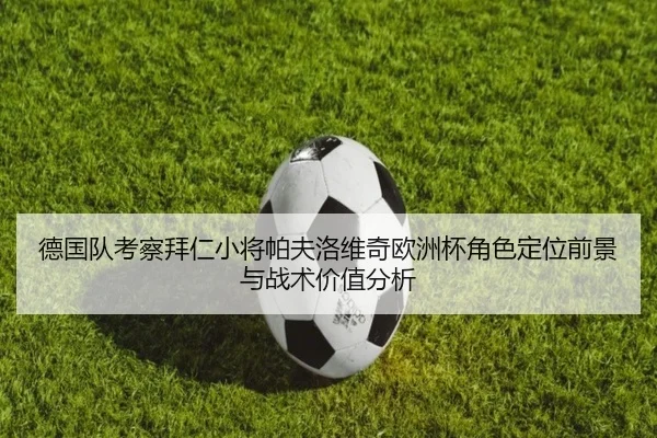 德国队考察拜仁小将帕夫洛维奇欧洲杯角色定位前景与战术价值分析